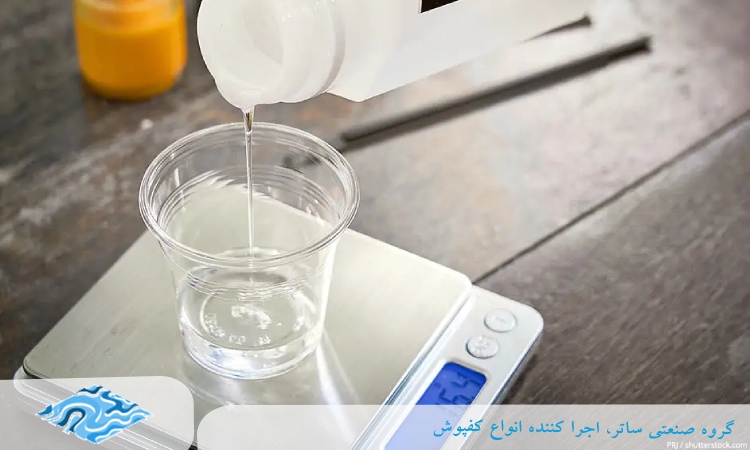 اختلاط رزین و هاردنر
